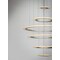 Et2 Saturn II LED 6-Light 30" Wide Matte Silver Pendant Light E22664-11MS - alternate 3